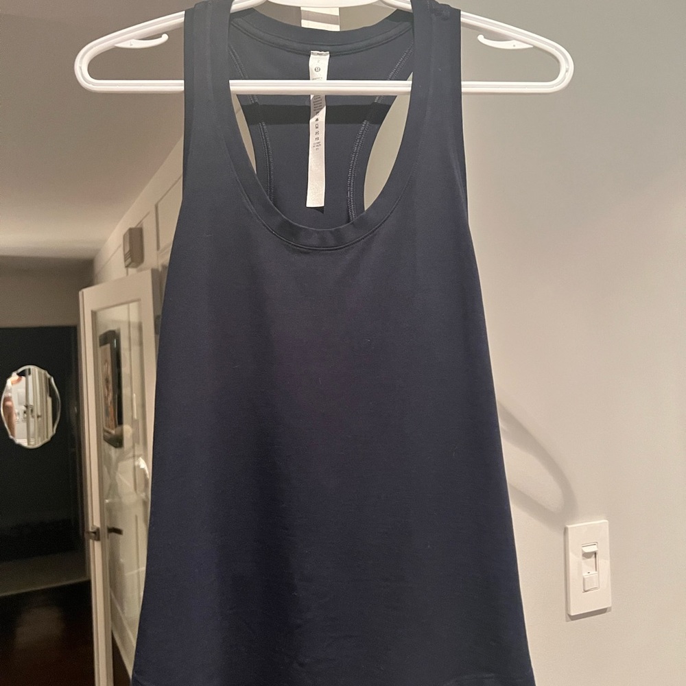 NEW Lululemon love tank top size 2 navy blue